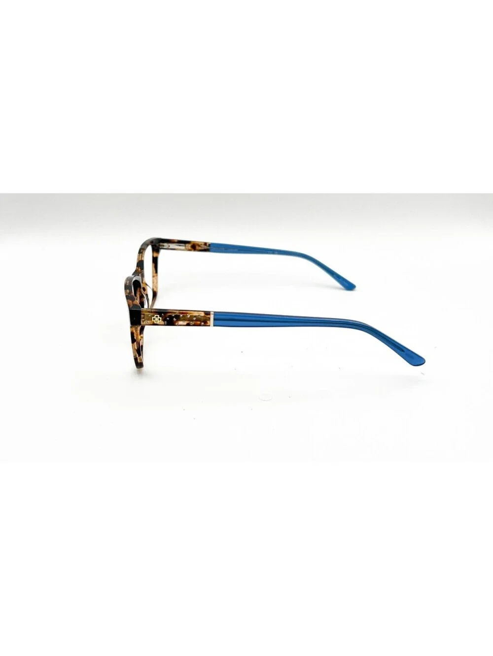 Ann Taylor At008 C02 Dark Tortoise Teal Authentic Eyeglasses 54-16-135